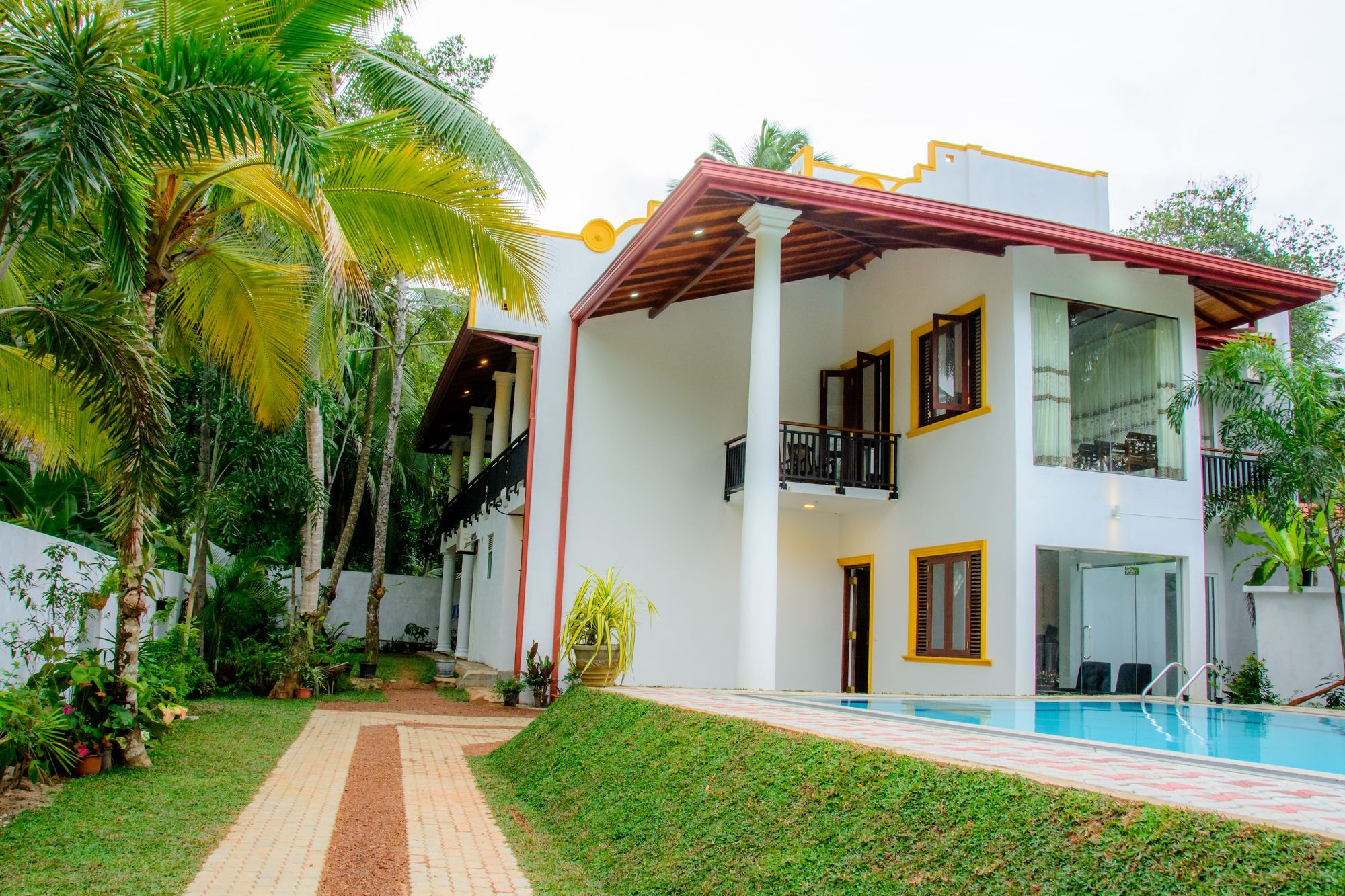 Villa White Hikkaduwa Kültér fotó